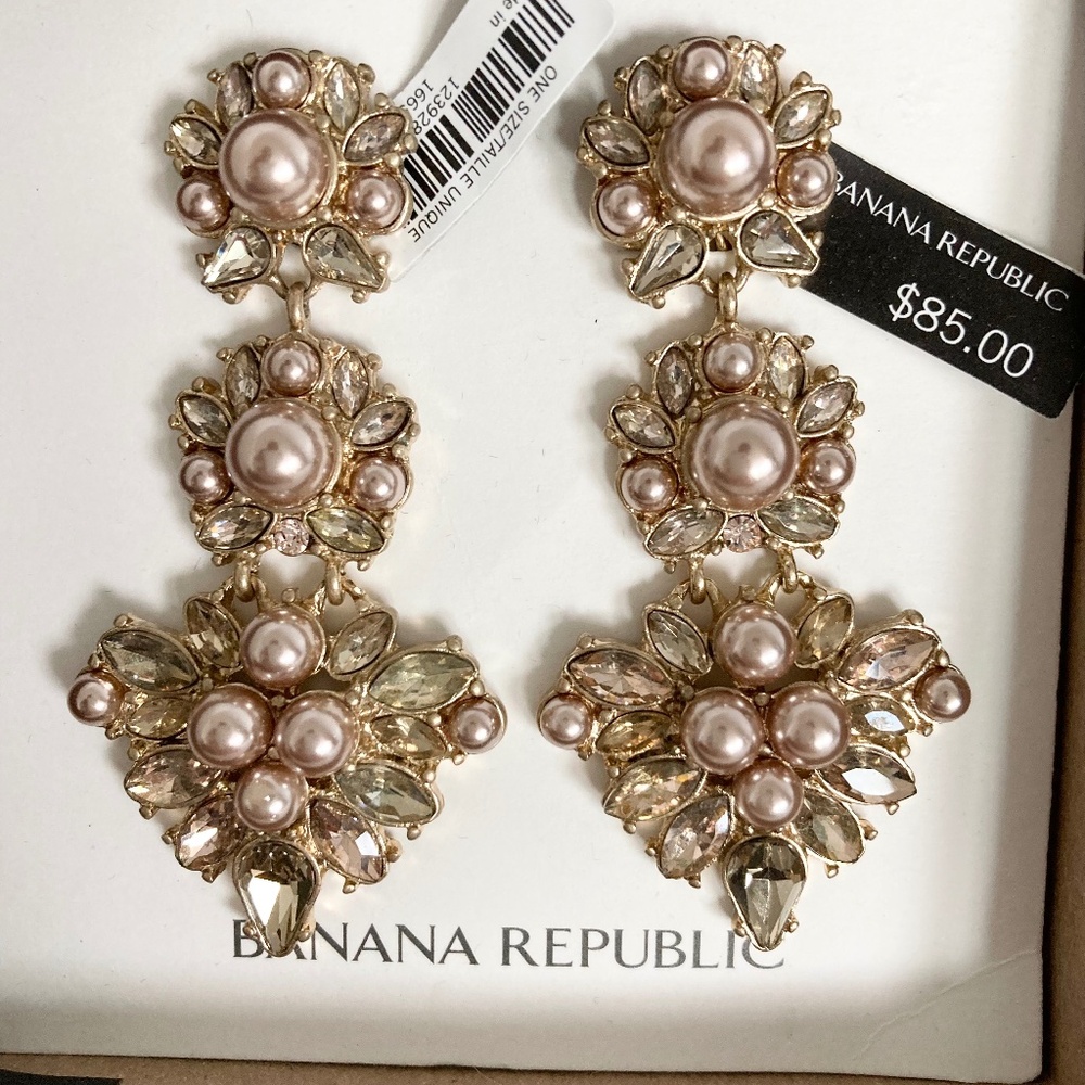 Banana Republic Chandelier Party Earrings